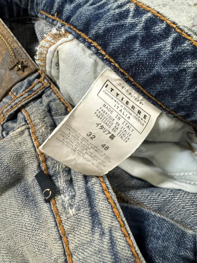 AW2005 Cavalli Blue Royal Denim Jeans (S) UoahjMn 9