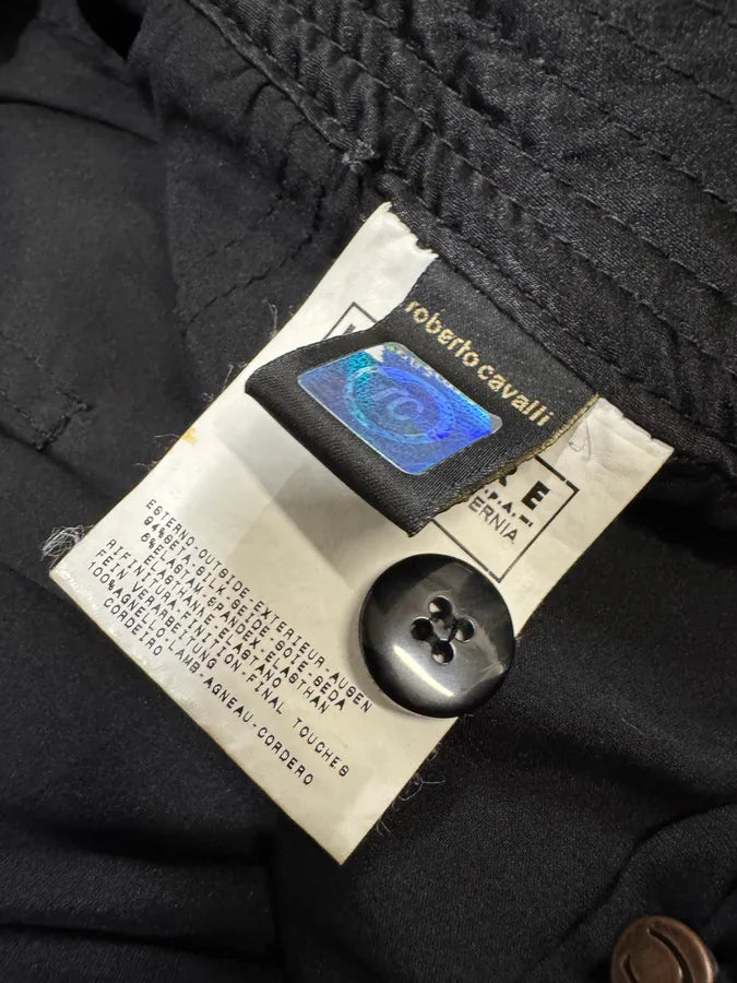 AW2005 Cavalli Cargo Bomber Gun Black Skirt (XS) 5