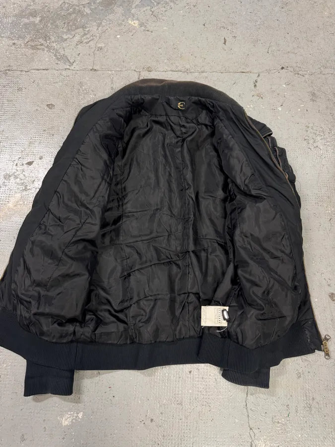 AW2005 Cavalli Cargo Gun Black Utility Bomber Jacket (M/L) 7
