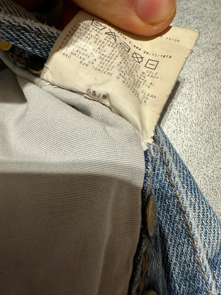 AW2005 Cavalli Embellished Blue Faded Denim Jeans TIRNnvx 4