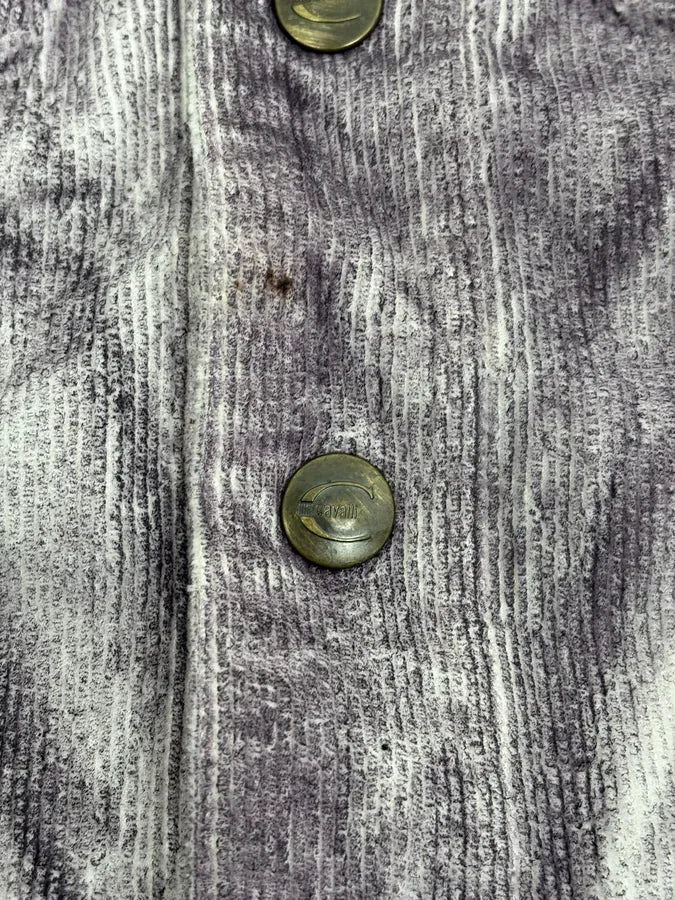 AW2005 Cavalli Grey Corduroy Jacket otkKuoG 8
