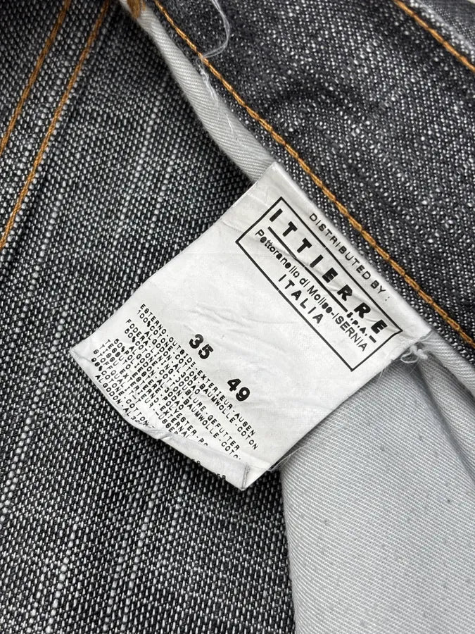 AW2005 Cavalli Grey Distressed Denim Jeans  aspuWLu 11