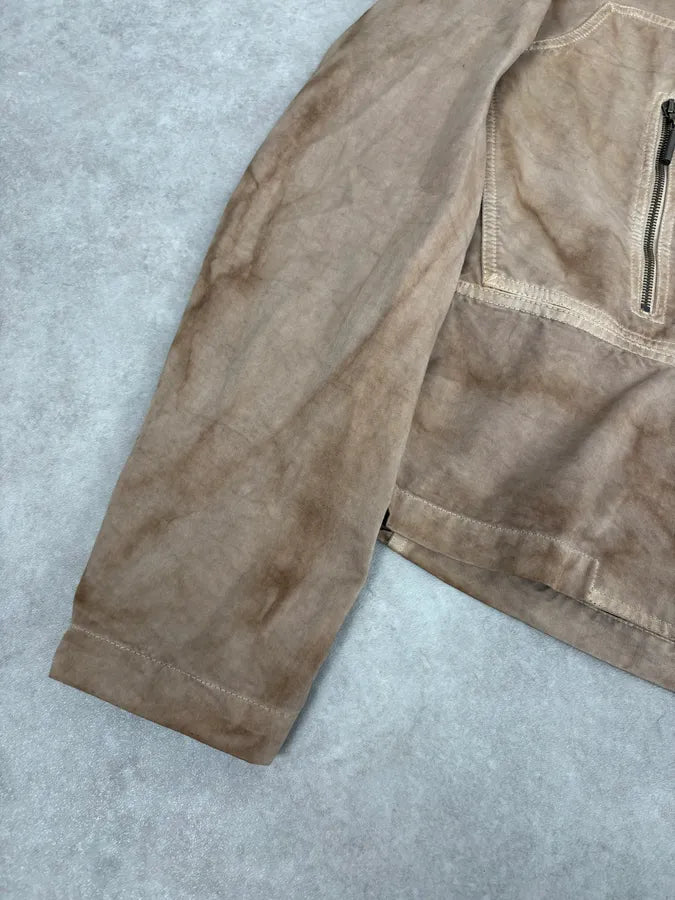 AW2005 Cavalli Light Beige Eroded Multi Zip Jacket uTbNVkJ 7