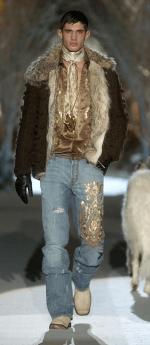 AW2005 Cavalli Light Blue Denim Embroidered Bootcut Jeans SRGCmdL 1