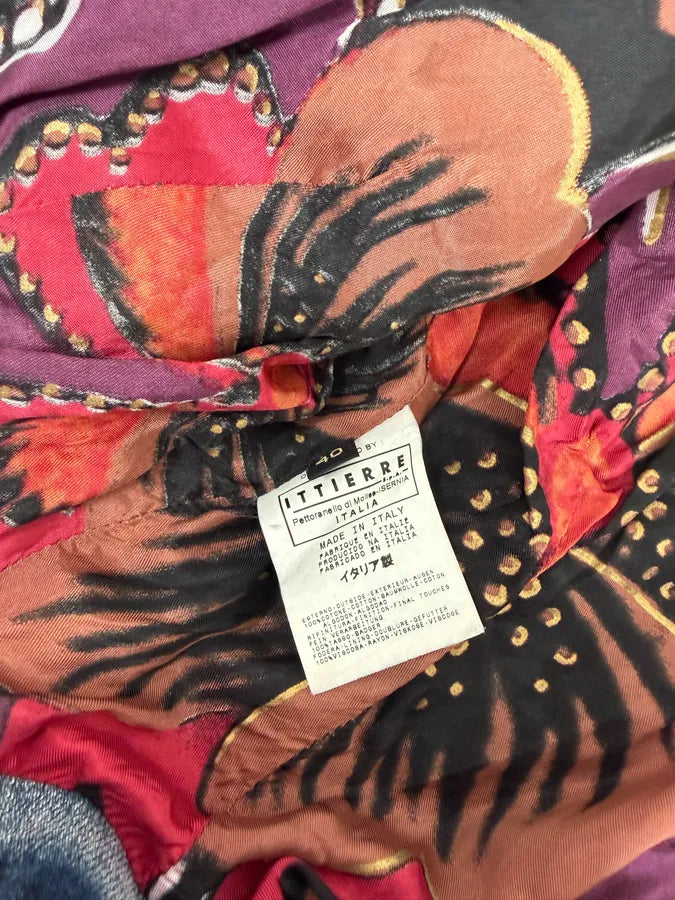 AW2005 Cavalli Napolean Fur Denim Jacket NylifeU 8