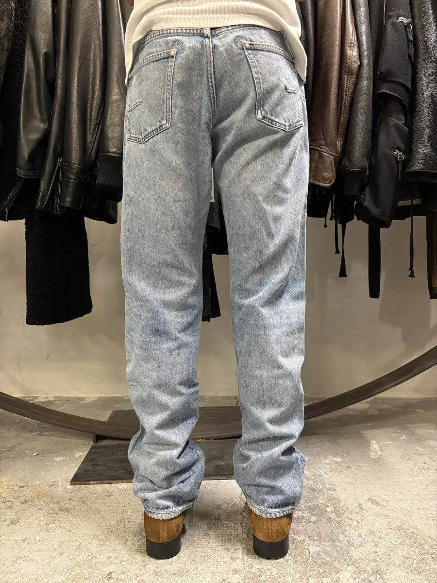 AW2005 Dior by Hedi Slimane Blue Denim Jeans (M) wItvXSi 1