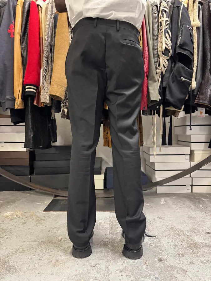 AW2005 Dior Homme Black Wool Tailored Pants by Hedi Slimane kOtssqK 3