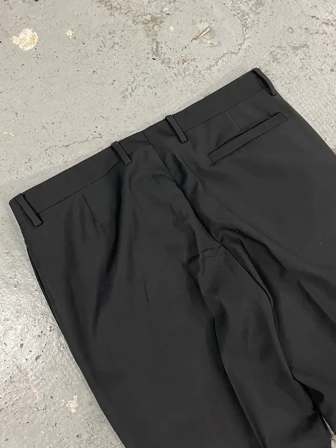 AW2005 Dior Homme Black Wool Tailored Pants by Hedi Slimane kOtssqK 5
