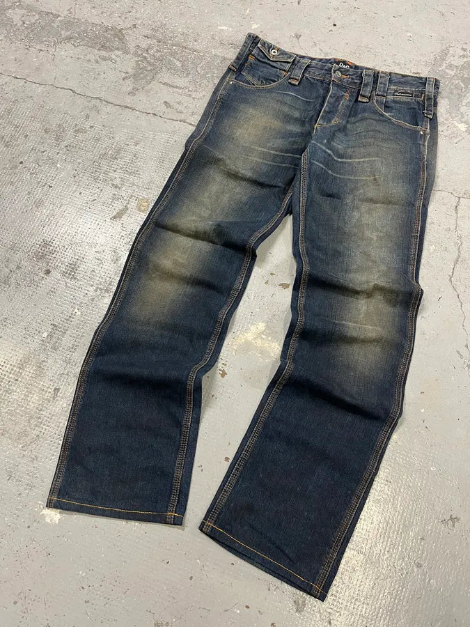 AW2005 Dolce & Gabbana Blue Faded Denim Jeans FYzSuSK 4