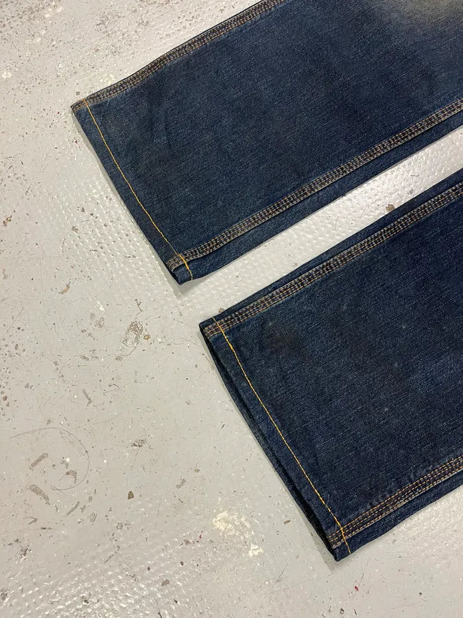 AW2005 Dolce & Gabbana Blue Faded Denim Jeans FYzSuSK 6