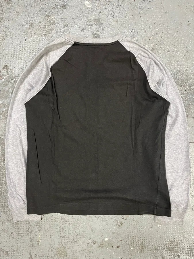 AW2005 Dolce & Gabbana Grey Star Longsleeves (S/M) xHPbdTp 5