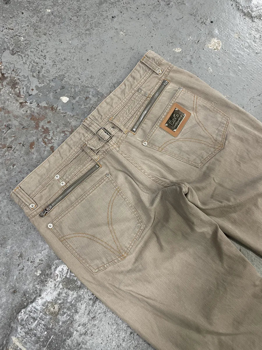 AW2005 Dolce & Gabbana Light Grey Denim Jeans  (L) XDDaZpX 10