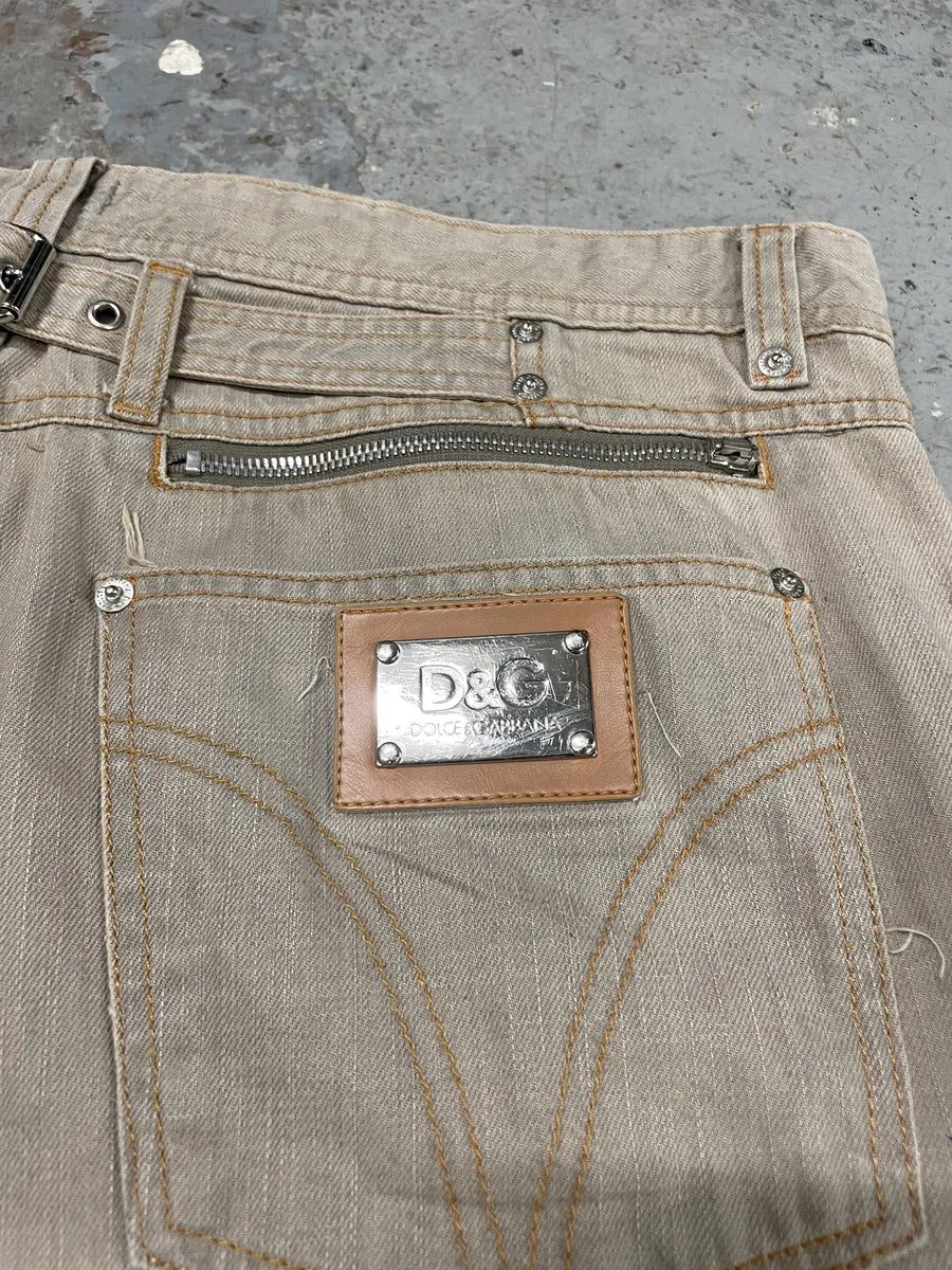 AW2005 Dolce & Gabbana Light Grey Denim Jeans  (L) XDDaZpX 11