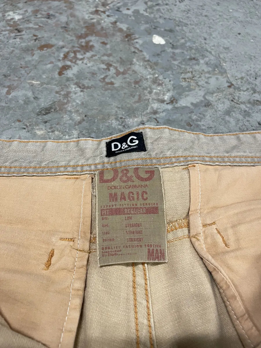 AW2005 Dolce & Gabbana Light Grey Denim Jeans  (L) XDDaZpX 12