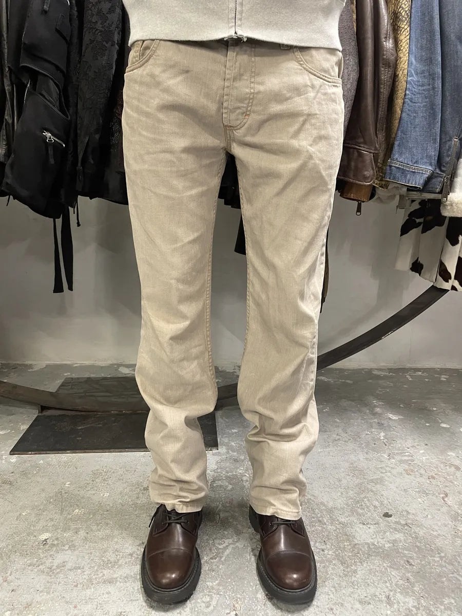 AW2005 Dolce & Gabbana Light Grey Denim Jeans  (L) XDDaZpX 2