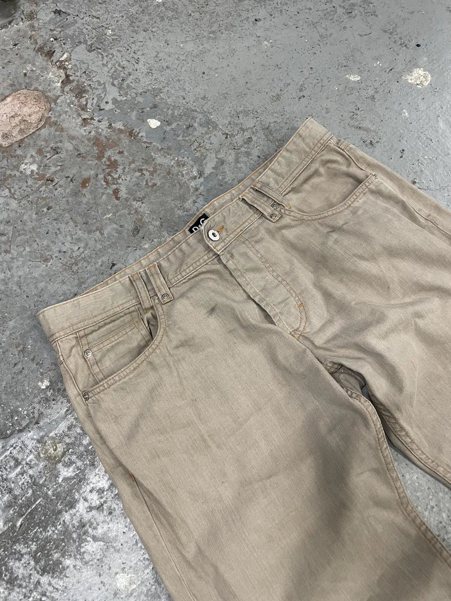 AW2005 Dolce & Gabbana Light Grey Denim Jeans  (L) XDDaZpX 7