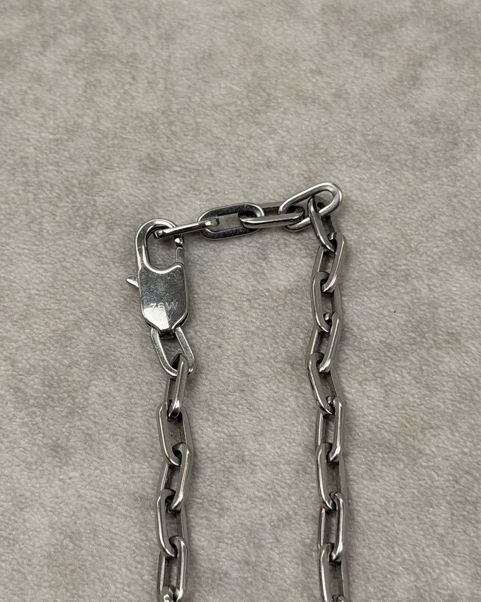 AW2005 Dolce & Gabbana Silver Metal Studded Spike Necklace rJPOFtb 5