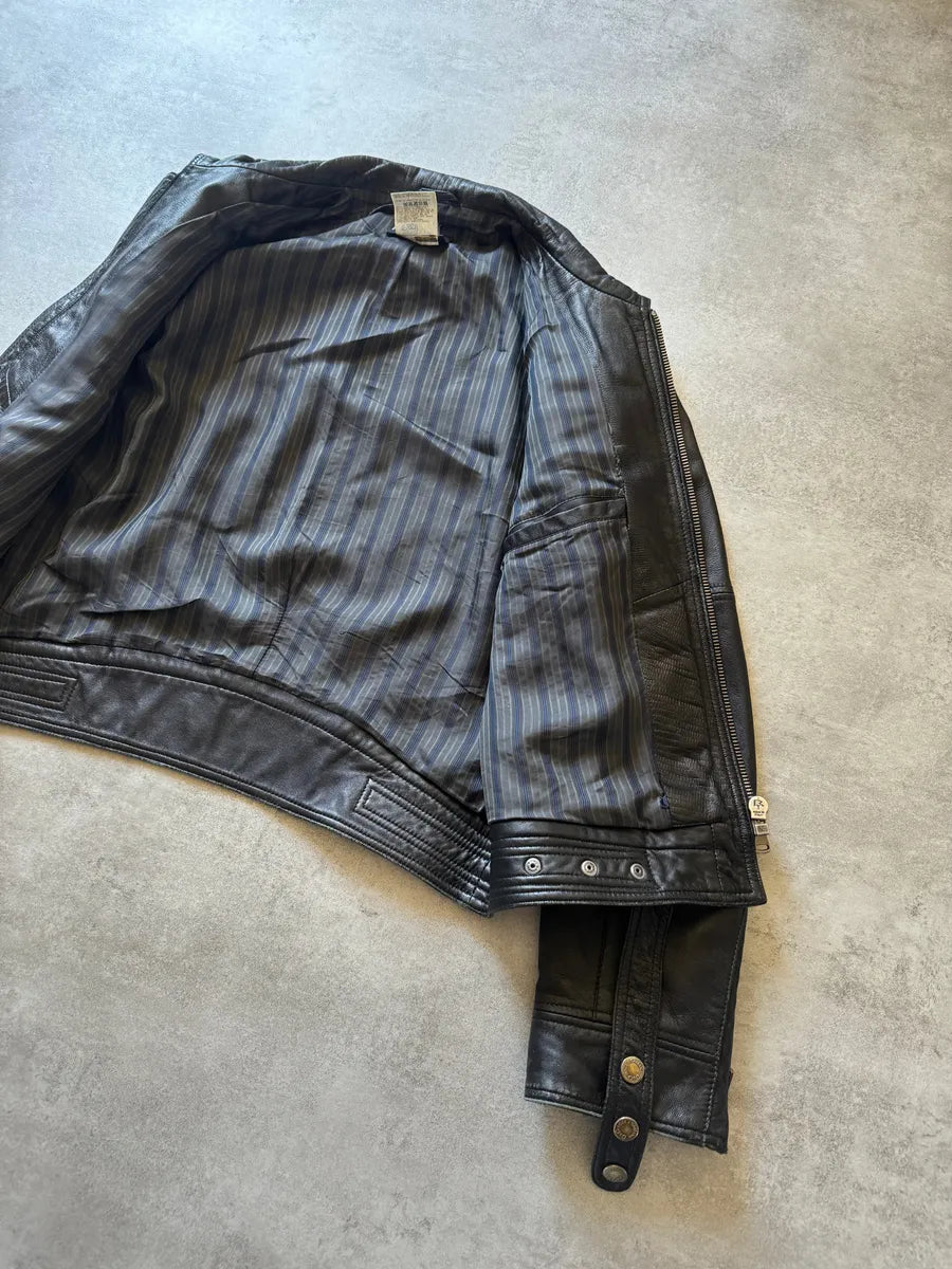 AW2005 Dolce & Gabbana Structured Biker Jacket mMWyXkS 2