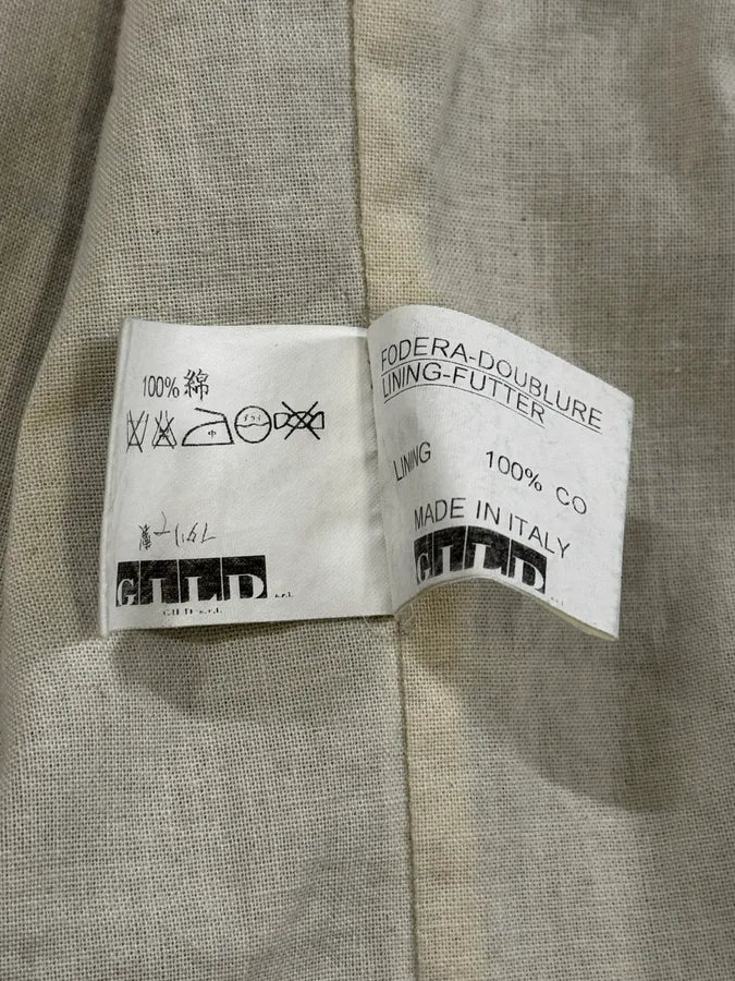 AW2005 Dsquared2 Brown Biker Minimalist Jacket ZuXgFTG 9