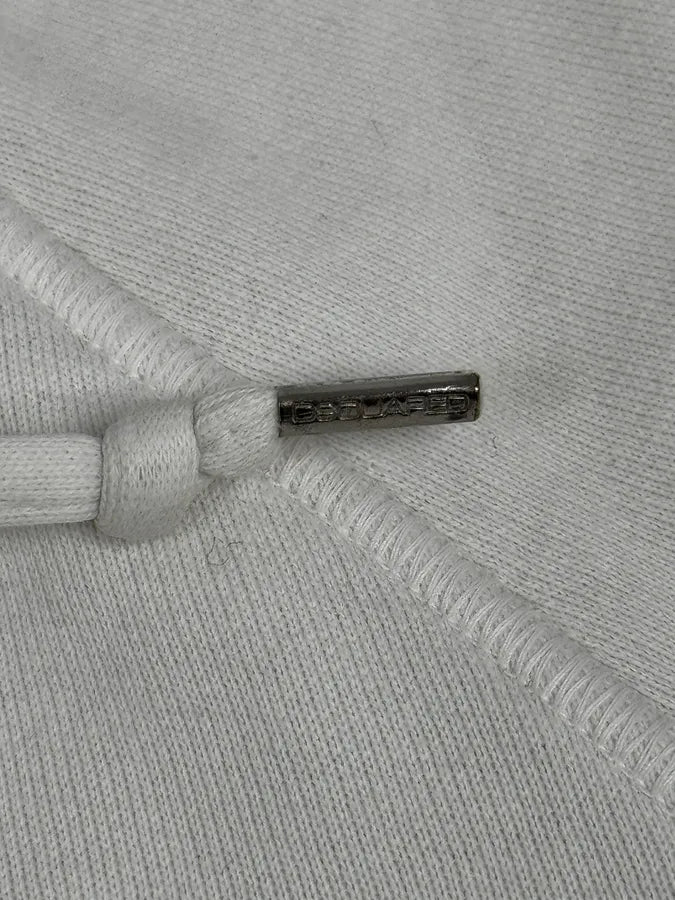 AW2007 Dsquared2 White Desert Car Rebel Hoodie IvXQOrx 7