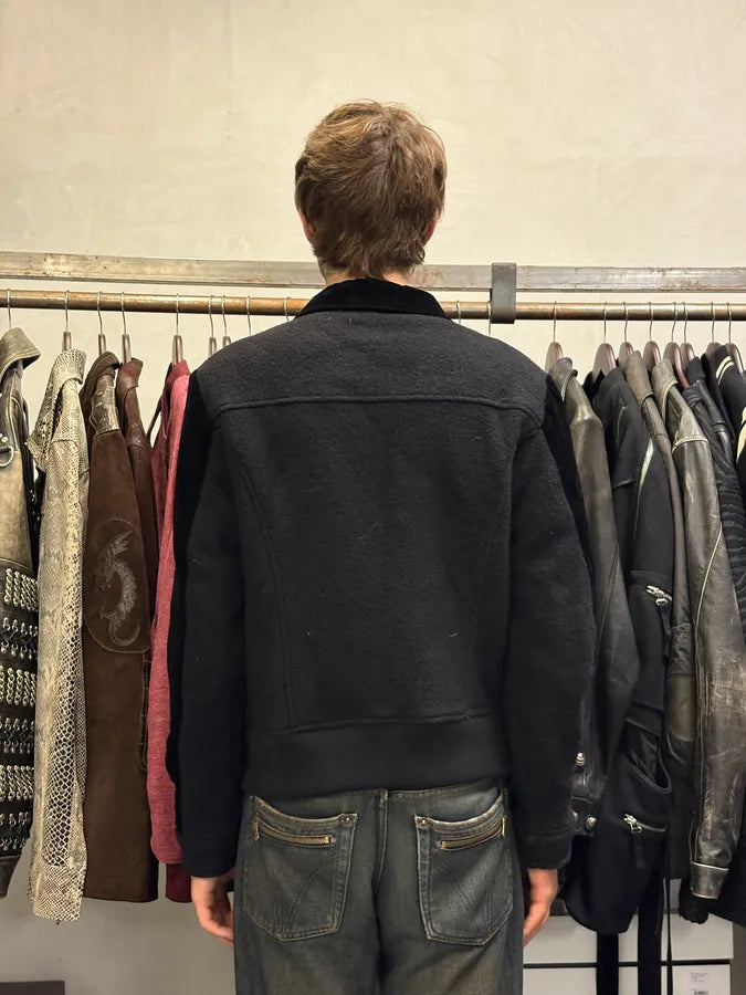 AW2005 Emporio Armani Grey Wool Jacket VBqTmXs 2