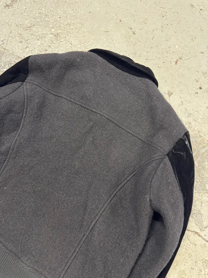 AW2005 Emporio Armani Grey Wool Jacket VBqTmXs 4