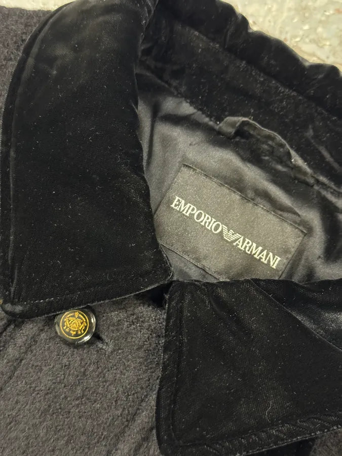 AW2005 Emporio Armani Grey Wool Jacket VBqTmXs 7