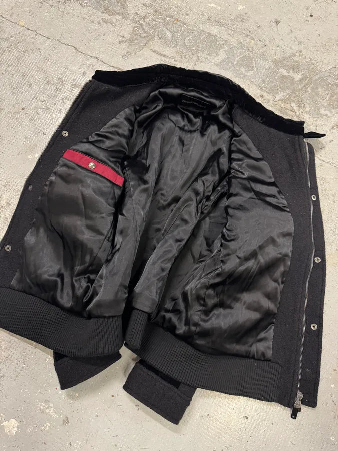 AW2005 Emporio Armani Grey Wool Jacket VBqTmXs 9