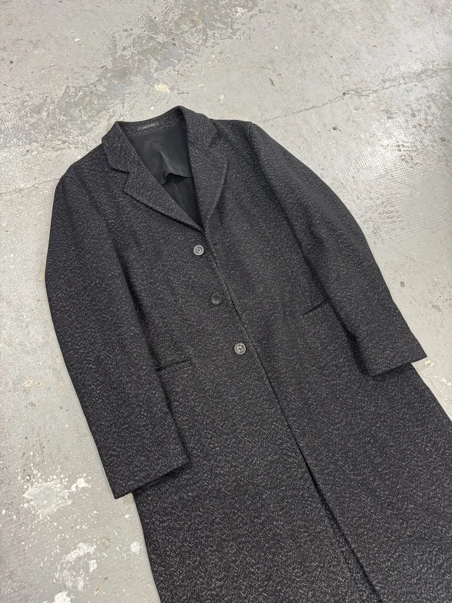 AW2005 Emporio Armani Trench Wool Obscure Coat eXzybWS 3