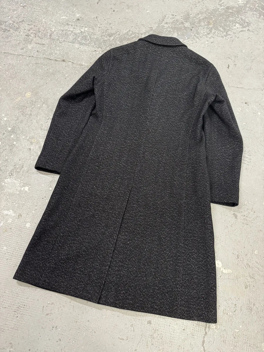 AW2005 Emporio Armani Trench Wool Obscure Coat eXzybWS 4