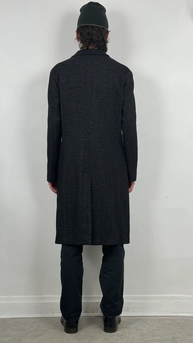 AW2005 Emporio Armani Trench Wool Obscure Coat eXzybWS 2