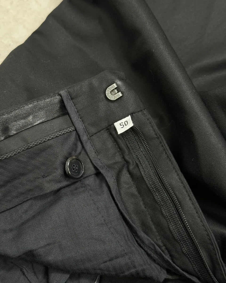 AW2005 Givenchy Black Classy Minimalist Pants  cQFmBtm 10