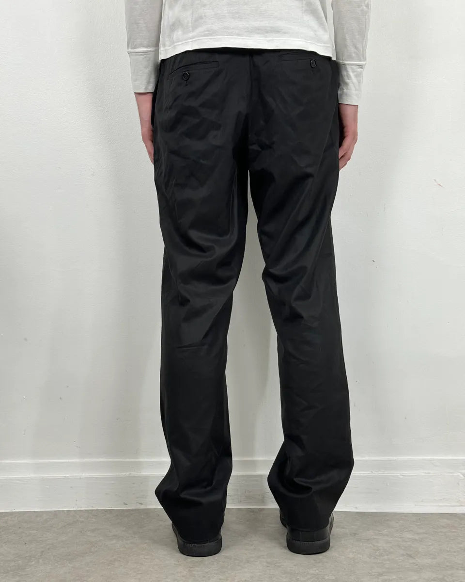 AW2005 Givenchy Black Classy Minimalist Pants  cQFmBtm 2