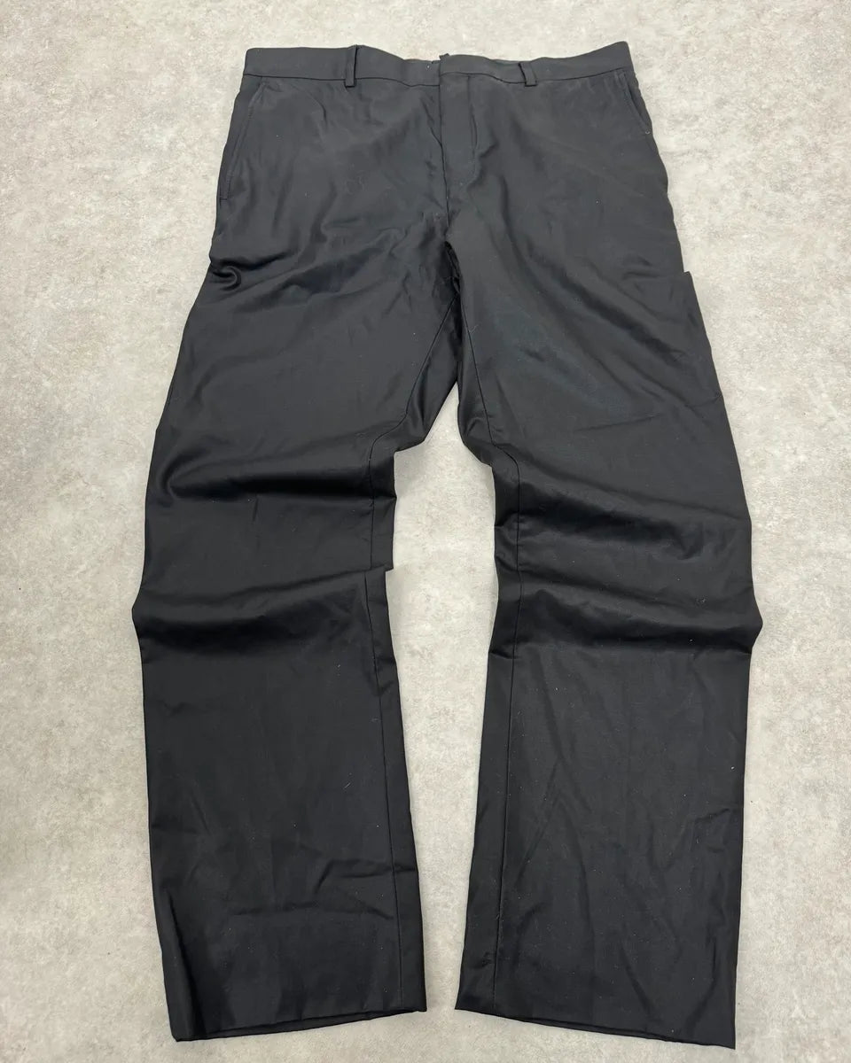 AW2005 Givenchy Black Classy Minimalist Pants  cQFmBtm 3