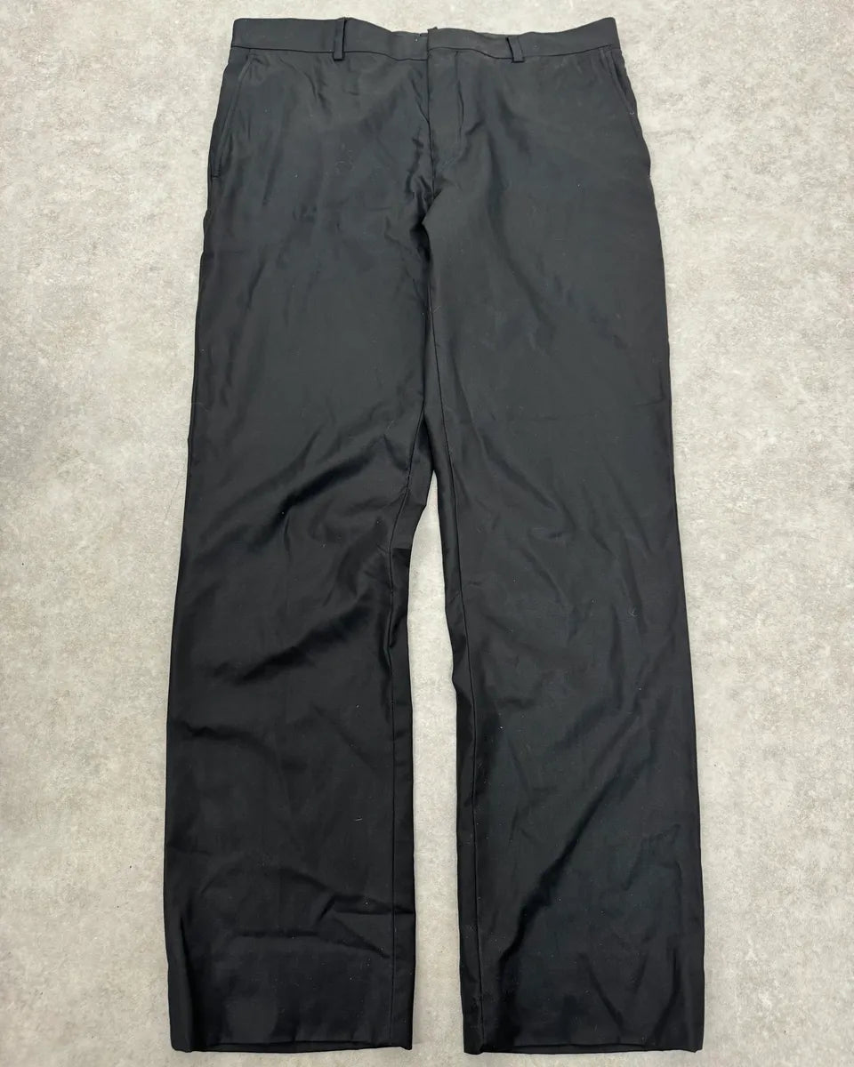AW2005 Givenchy Black Classy Minimalist Pants  cQFmBtm 4