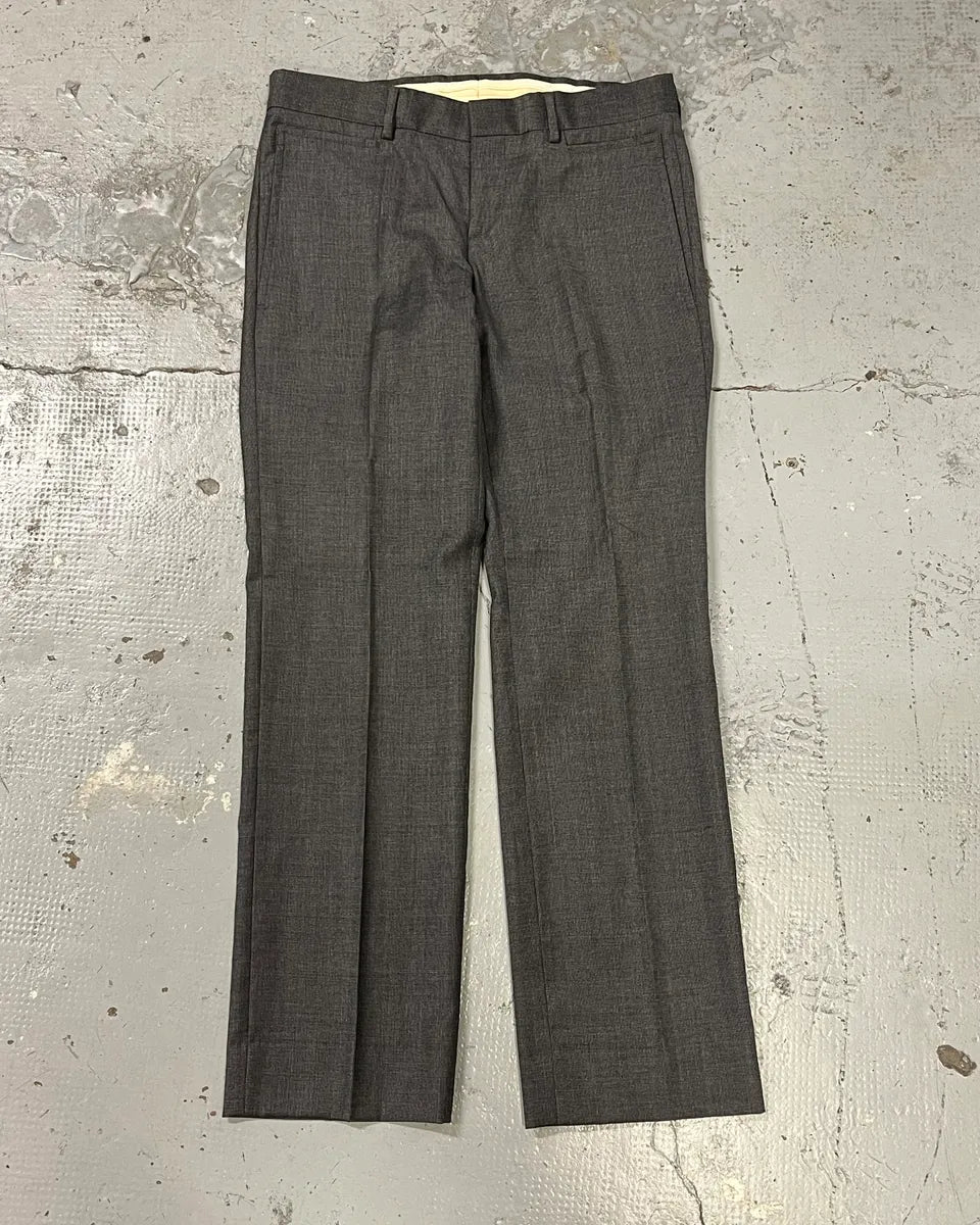 AW2005 Gucci Grey Minimalist Tailored Pants cvfuEly 3
