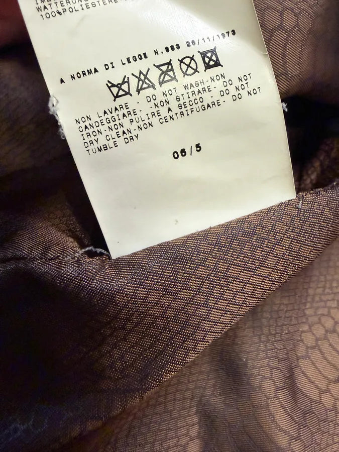AW2005 Roberto Cavalli Leather & Nylon Green & Grey Bomber Jacket ekEvGvm 12