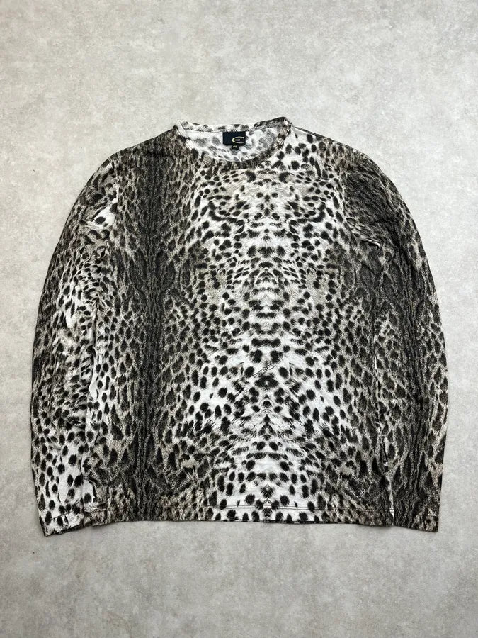 AW2005 Cavalli Snow Leopard Gradient Longsleeve bzVkwGE 0