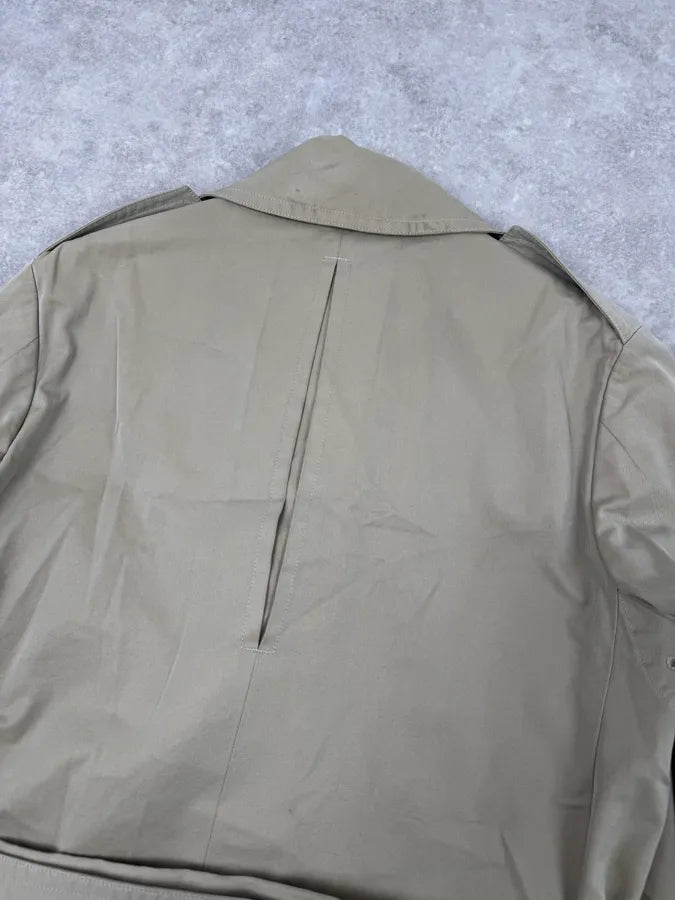 AW2005 Yves Saint Laurent Beige Belted Trench Coat jDZvVYW 6