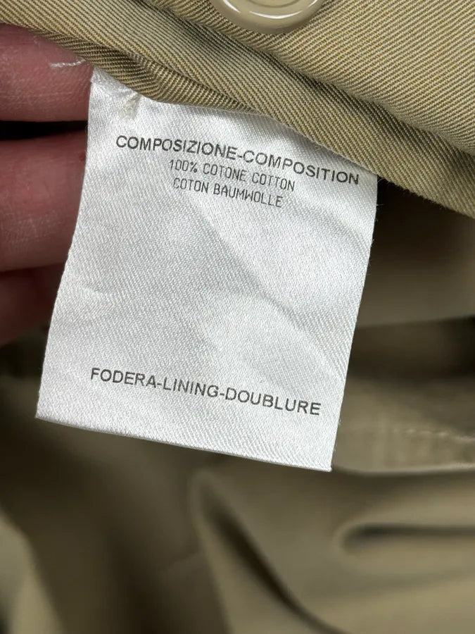 AW2005 Yves Saint Laurent Beige Belted Trench Coat jDZvVYW 14