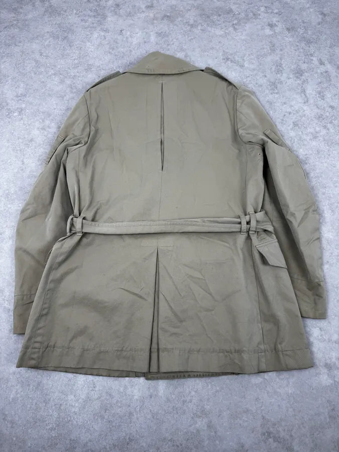 AW2005 Yves Saint Laurent Beige Belted Trench Coat jDZvVYW 3