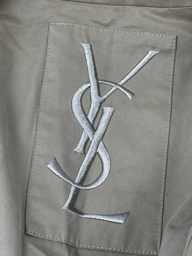 AW2005 Yves Saint Laurent Beige Belted Trench Coat jDZvVYW 11