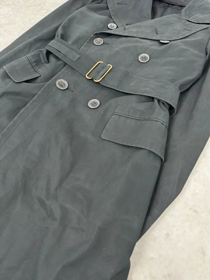 AW2005 Yves Saint Laurent Black Premium Classy Trench Coat PTkkOXx 6