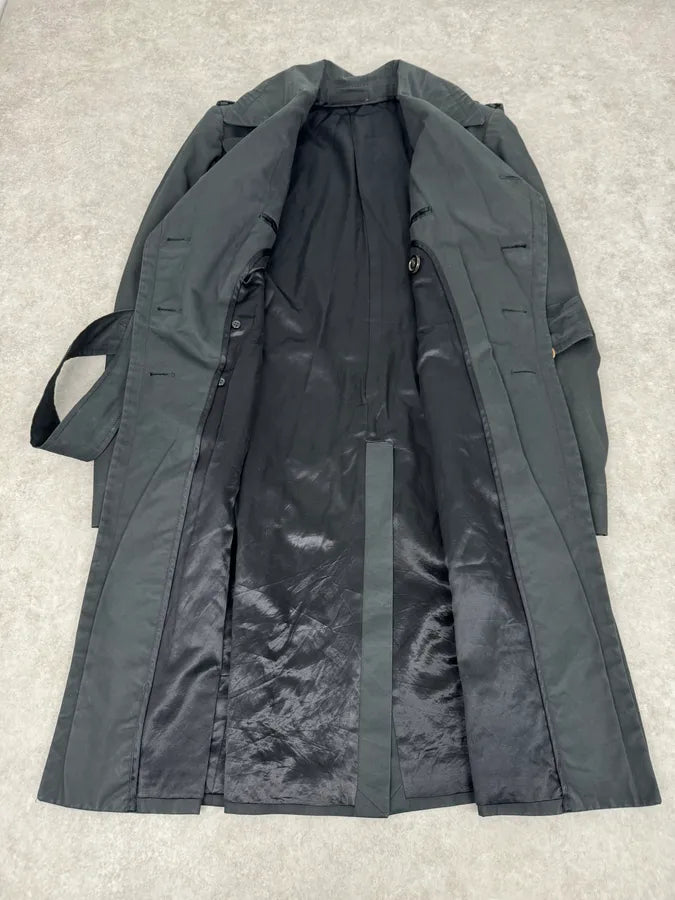 AW2005 Yves Saint Laurent Black Premium Classy Trench Coat PTkkOXx 7