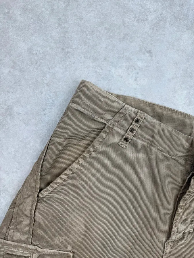 AW2006 Cavalli Beige Cargo Aviator Faded Pants lzEacNW 9
