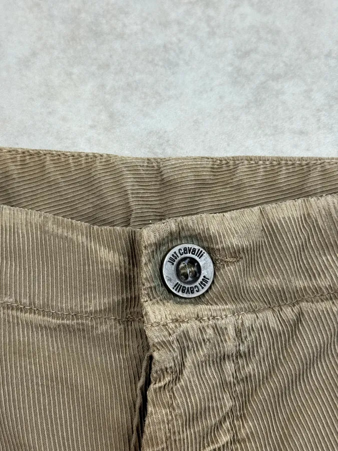 AW2006 Cavalli Beige Cargo Aviator Faded Pants lzEacNW 11