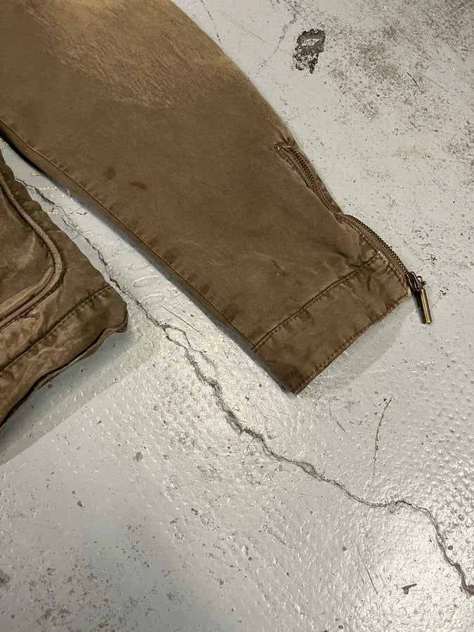 AW2006 Cavalli Military Beige Green Cargo Jacket DawiXnx 5