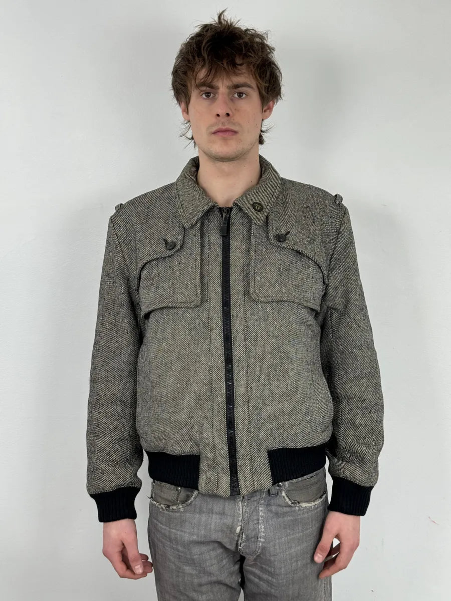 AW2006 Dior Grey Wool Jacket by Hedi Slimane SOLBemY 2