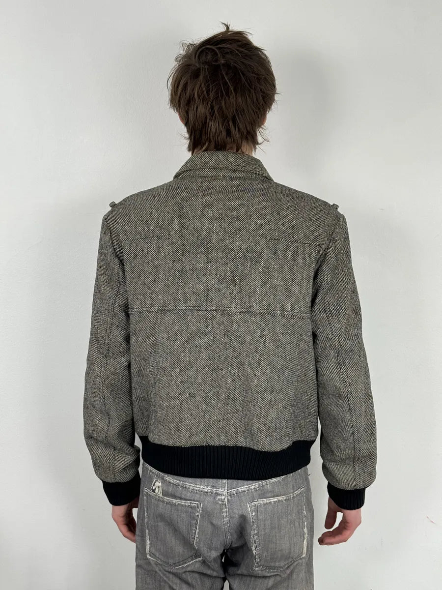AW2006 Dior Grey Wool Jacket by Hedi Slimane SOLBemY 3