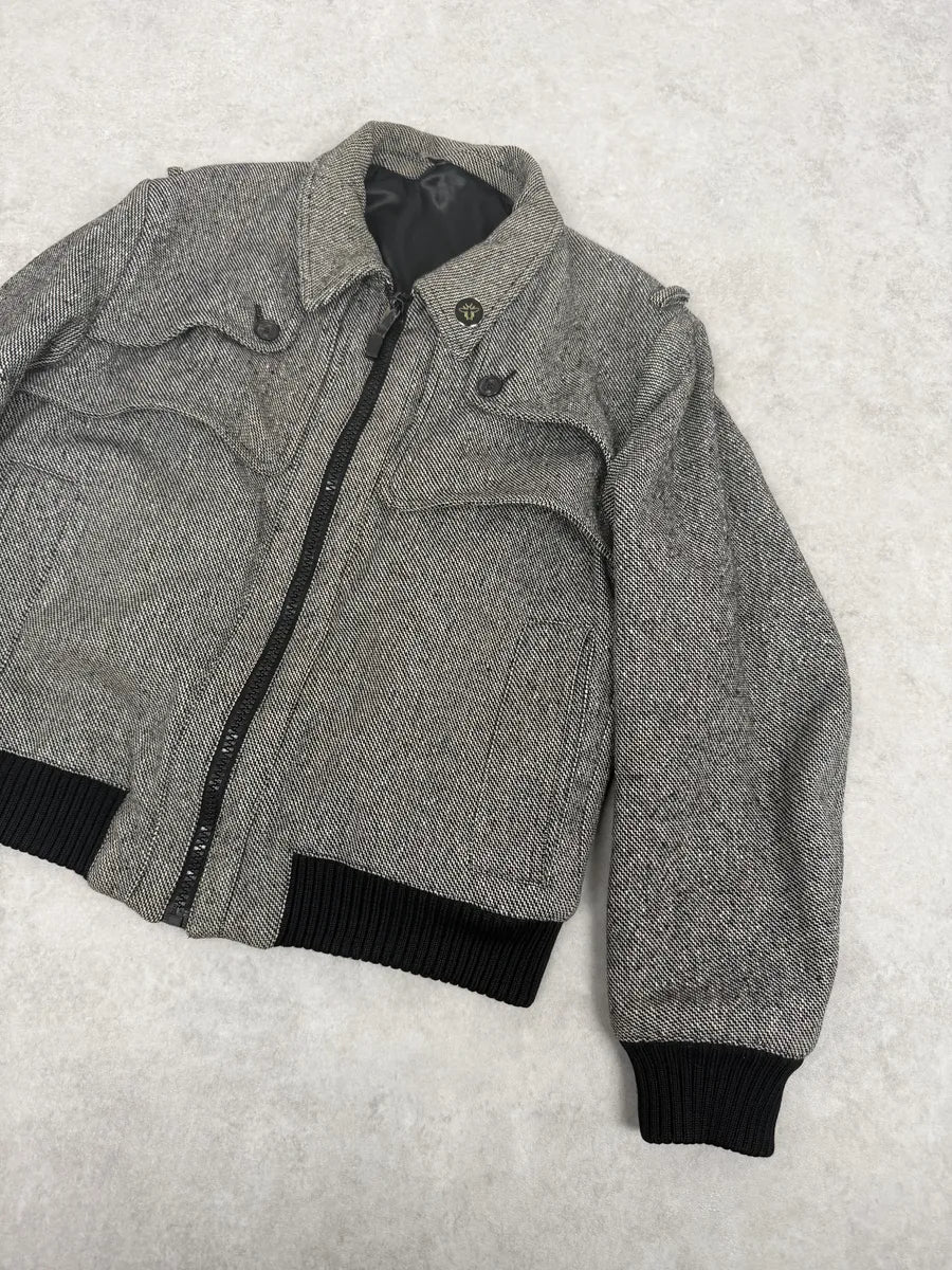 AW2006 Dior Grey Wool Jacket by Hedi Slimane SOLBemY 4